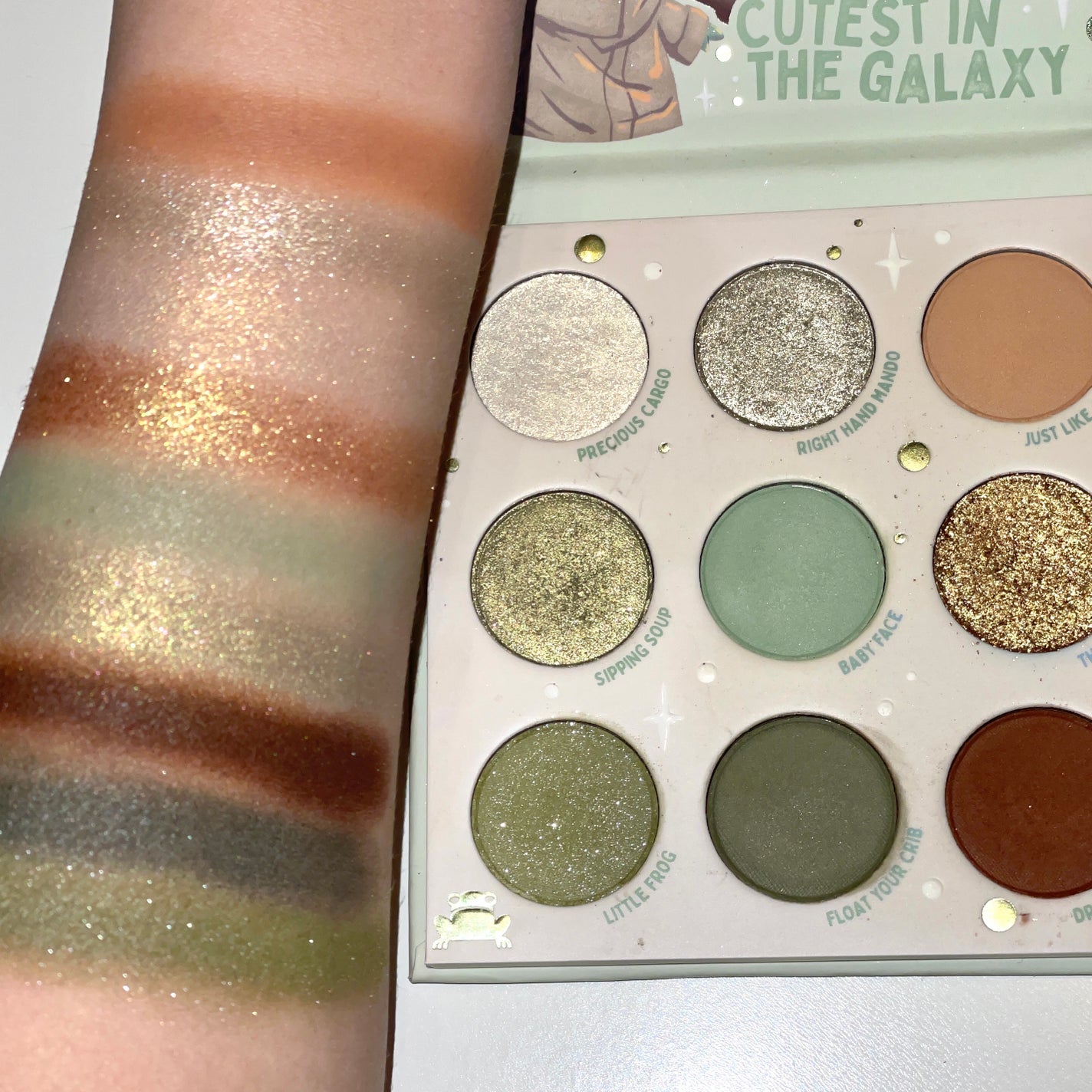 the child/ColourPop/アイシャドウパレットを使ったクチコミ(2枚目)