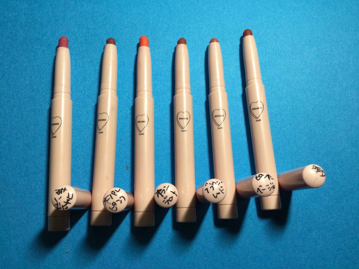 マットリップクレヨン/WHOMEE/口紅を使ったクチコミ(2枚目)