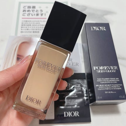 ディオールスキン フォーエヴァー フルイド グロウ/Dior/リキッドファンデーションを使ったクチコミ(1枚目)