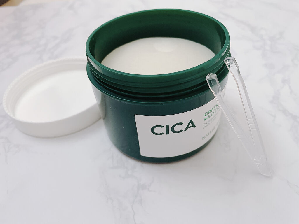 グリーンダーマCICAエッセンシャルパッド/ネイチャーリパブリック/トナーパッドを使ったクチコミ（1枚目）