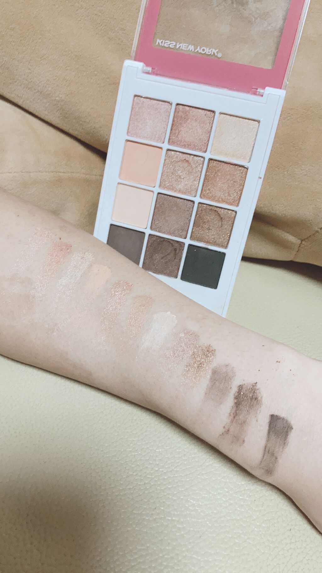 ディアダイアリー・サンセットキス/KISS NEW YORK/アイシャドウパレットを使ったクチコミ(2枚目)