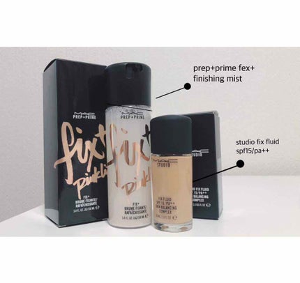 スタジオフィックス フルイッド SPF 15/M・A・C/リキッドファンデーションを使ったクチコミ(1枚目)