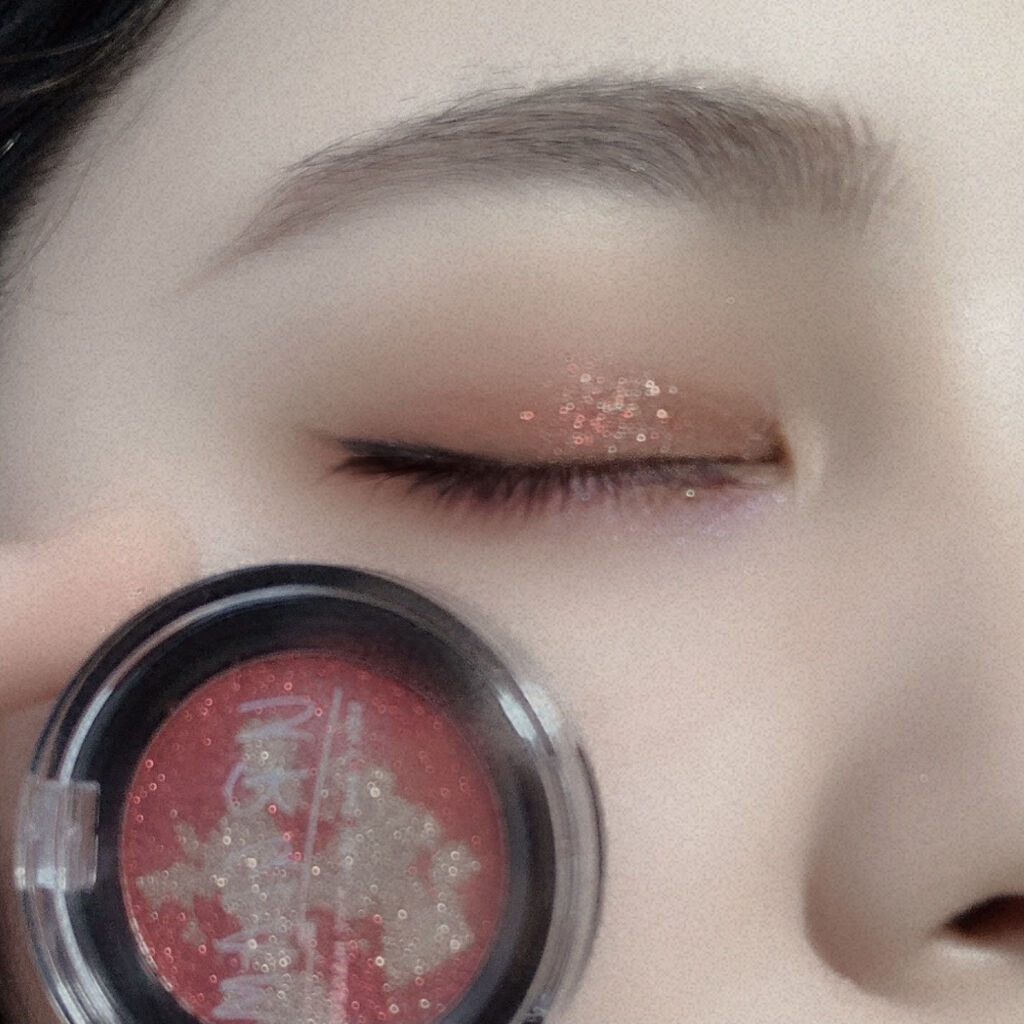 UR GLAM　BLOOMING EYE COLOR PALETTE/U R GLAM/アイシャドウパレットを使ったクチコミ（2枚目）