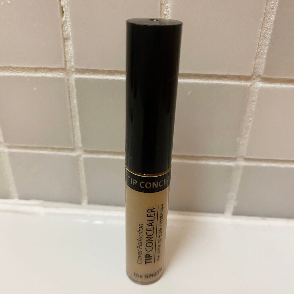 カバーパーフェクション チップコンシーラー/the SAEM/リキッドコンシーラーを使ったクチコミ(1枚目)
