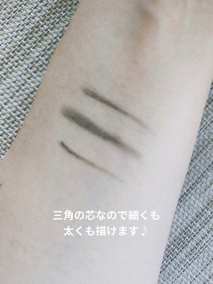 ファッションブロウ パウダーインペンシル N/MAYBELLINE NEW YORK/アイブロウペンシルを使ったクチコミ(2枚目)