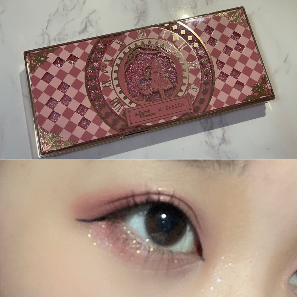 アリスドリームランドシリーズ 12色アイシャドウパレット(ZEESEA×大英博物館)/ZEESEA/アイシャドウパレットを使ったクチコミ(1枚目)