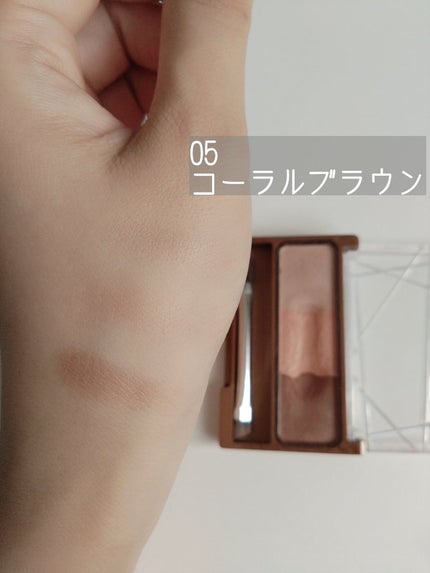 ノーズ&アイブロウパウダー/CEZANNE/パウダーアイブロウを使ったクチコミ(4枚目)