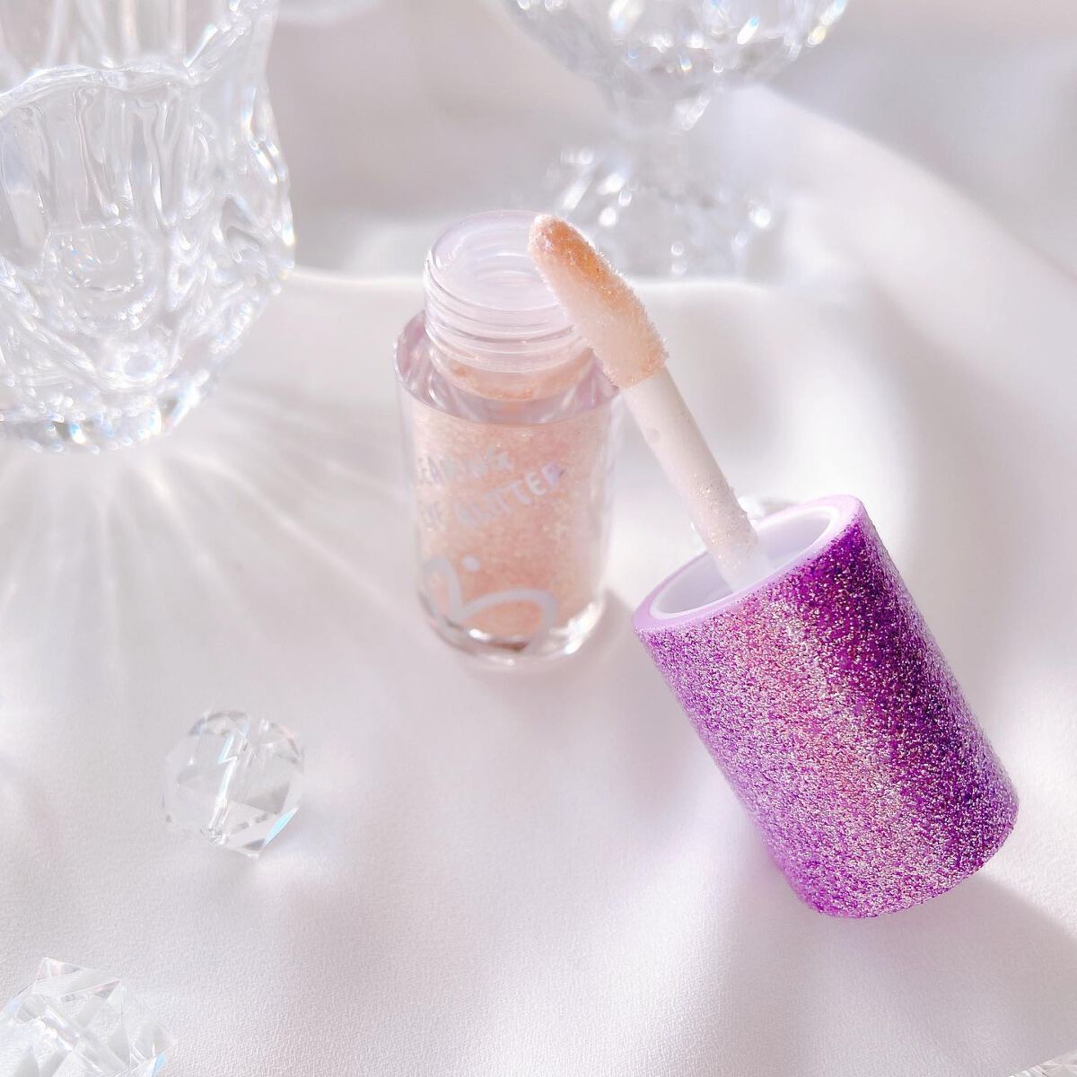 グリーミングアイグリッター/IBIM/グリッターを使ったクチコミ(4枚目)