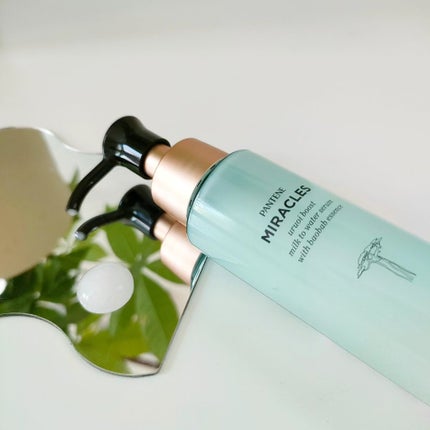 ミラクルズ うるおいブーストミルクウォーターセラム/パンテーン/アウトバストリートメントを使ったクチコミ(2枚目)