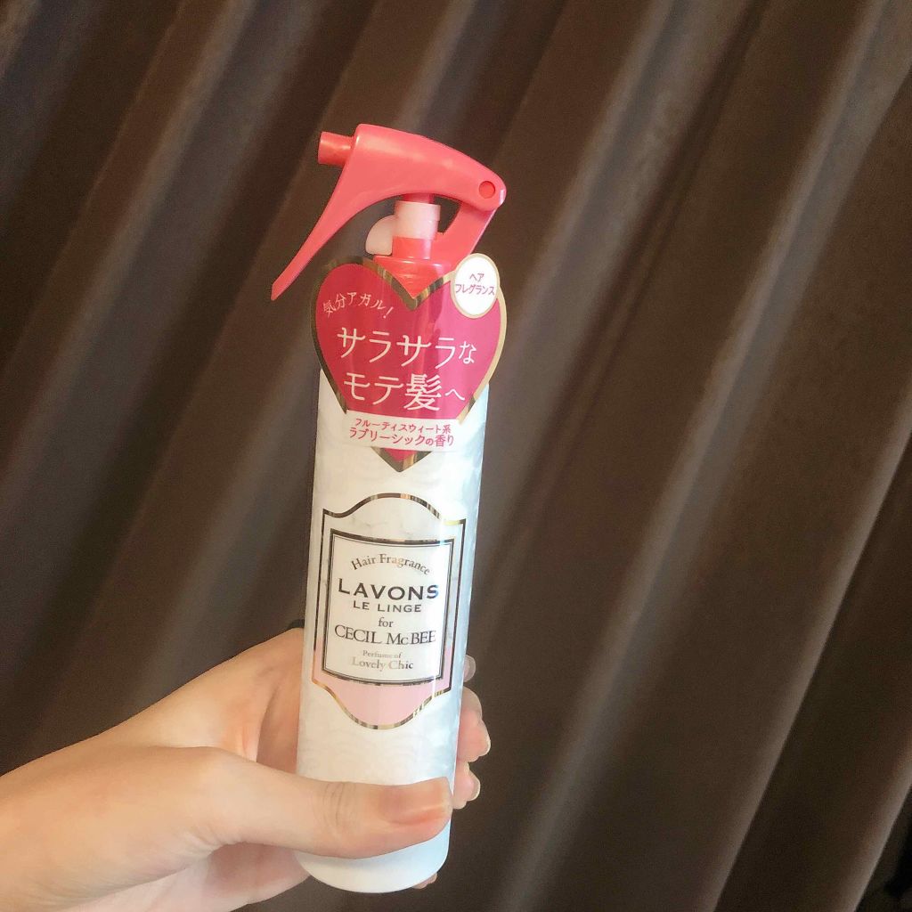 ラボン for CECIL MACBEE セシルマクビー ヘアフレグランスミスト ラブリーシック/ラボン/ヘアミストを使ったクチコミ（1枚目）