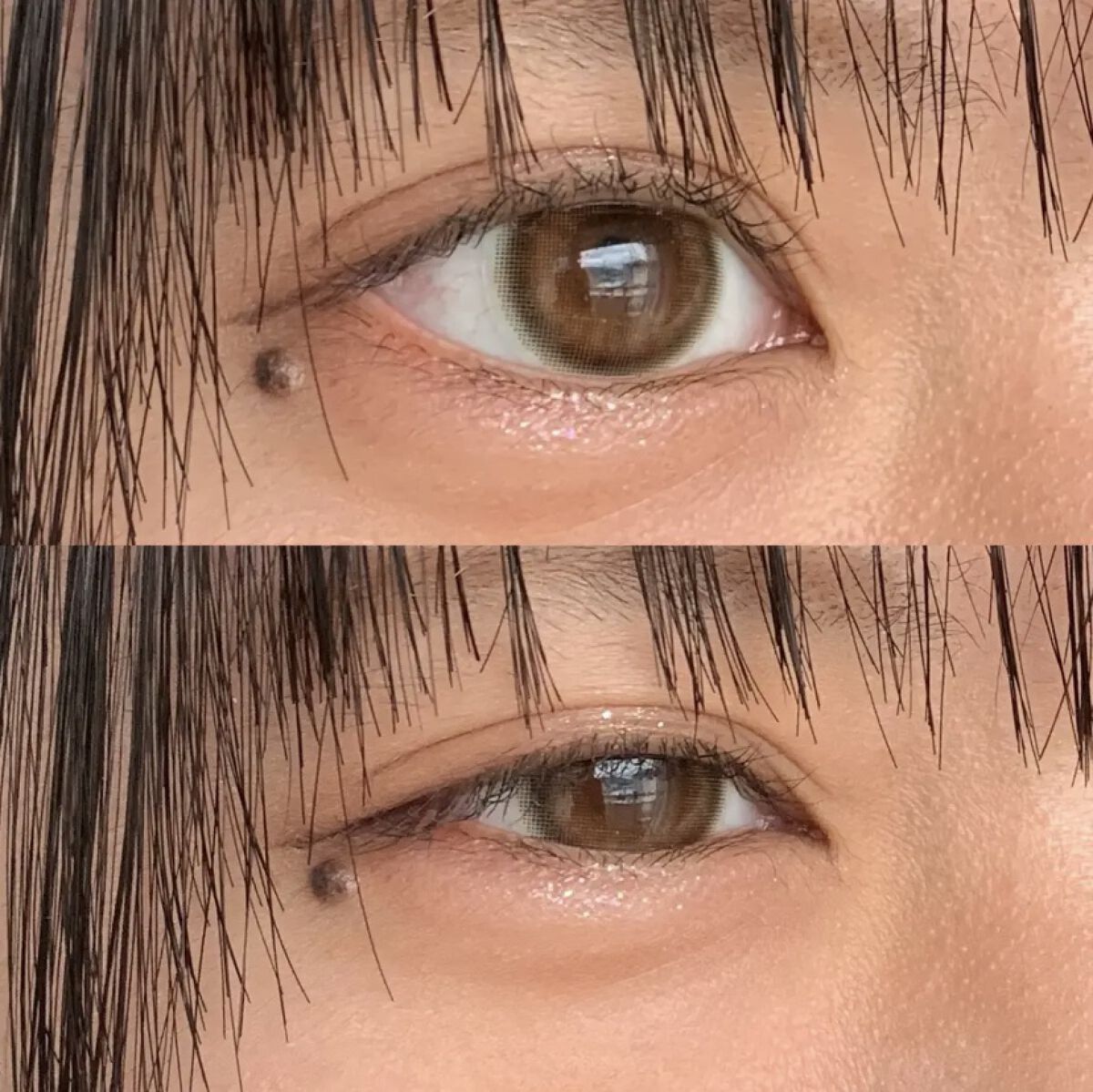 リキッド グリッター シャドウ/rom&nd/グリッターを使ったクチコミ（2枚目）