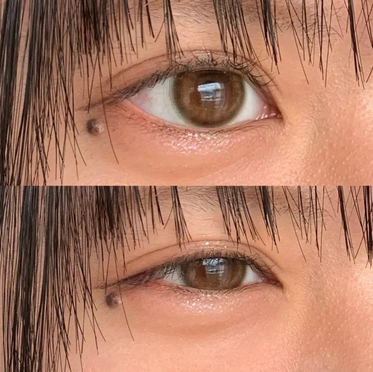 リキッド グリッター シャドウ/rom&nd/グリッターを使ったクチコミ(2枚目)