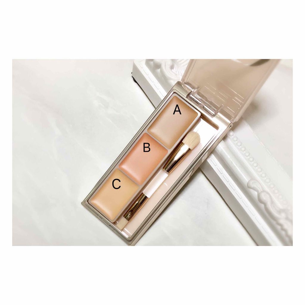 サイレントカバー コンシーラー/excel/パレットコンシーラーを使ったクチコミ(2枚目)