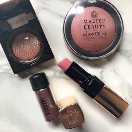グロスチーク/マリブビューティー/パウダーチークを使ったクチコミ(1枚目)