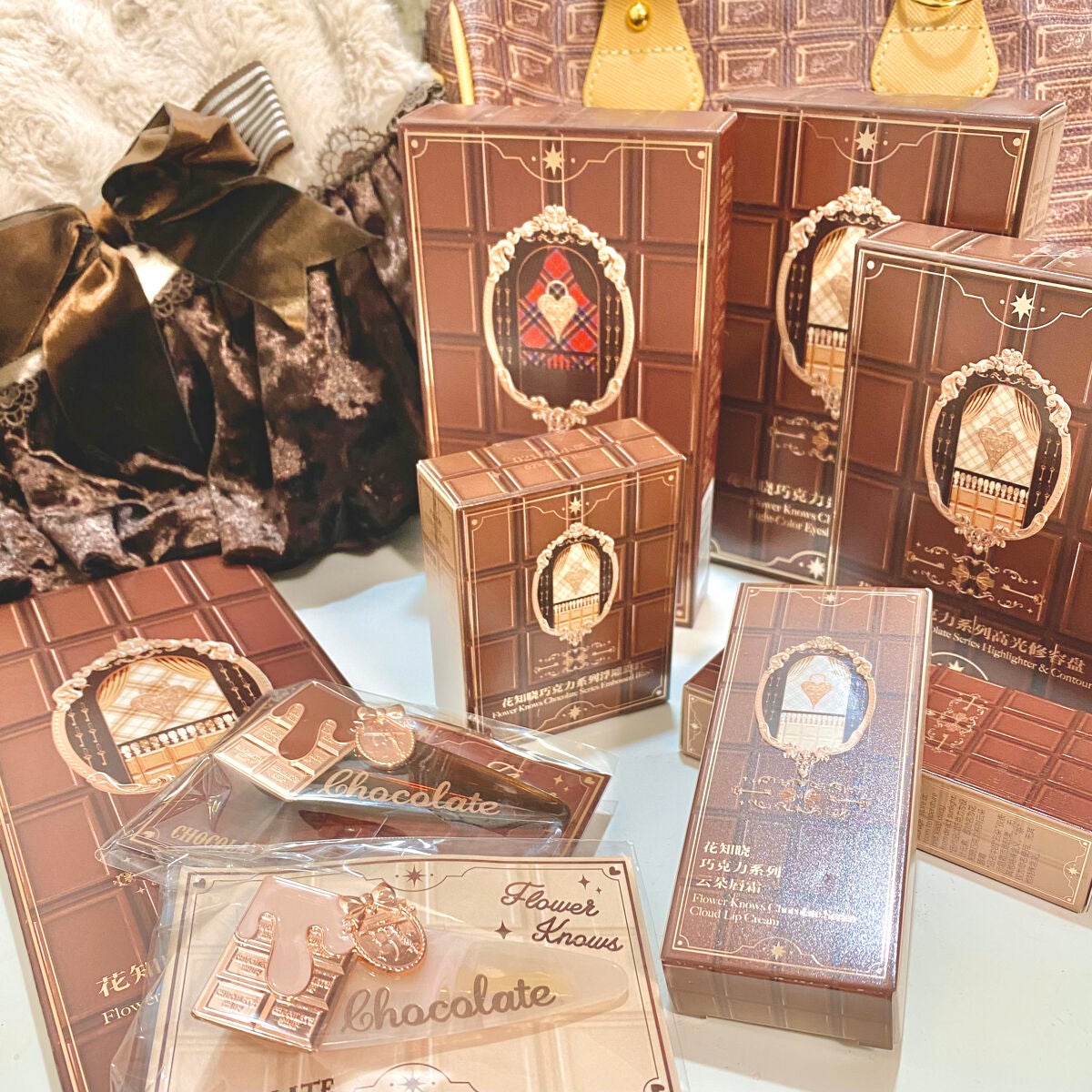 チョコレートシリーズアイシャドウパレット/FlowerKnows/アイシャドウパレットを使ったクチコミ(2枚目)