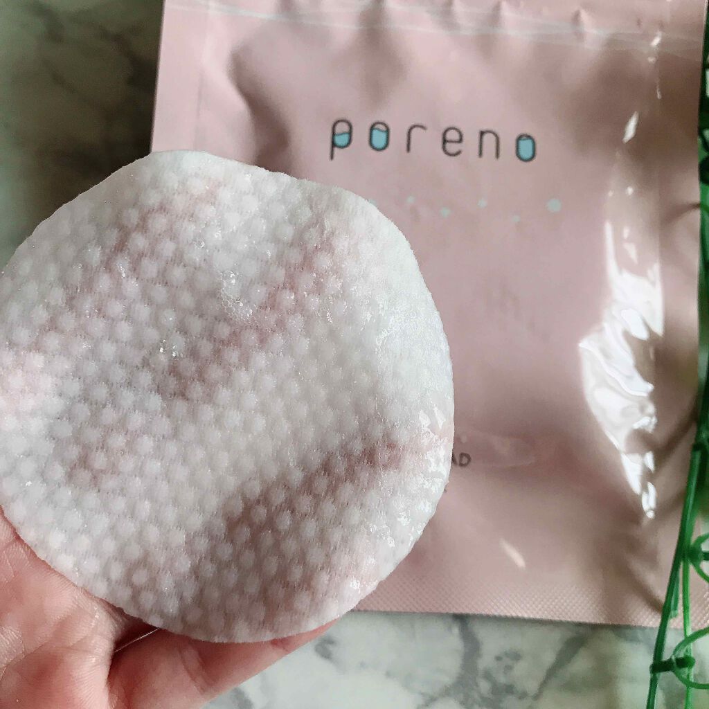 ピーリングパッド ポアノ/ウツクシア/トナーパッドを使ったクチコミ（3枚目）