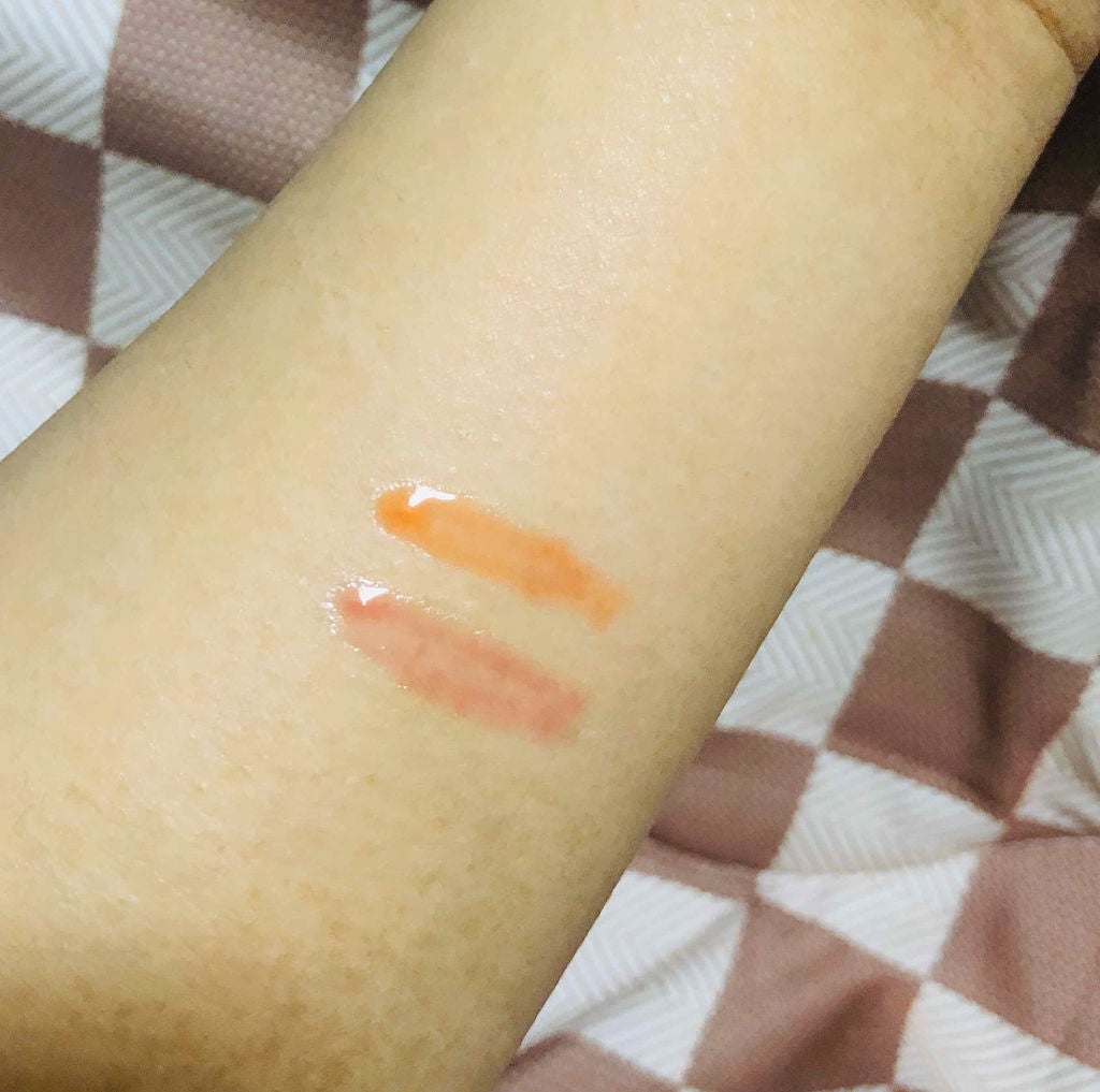 UR GLAM LIP OIL/U R GLAM/リップグロスを使ったクチコミ(4枚目)