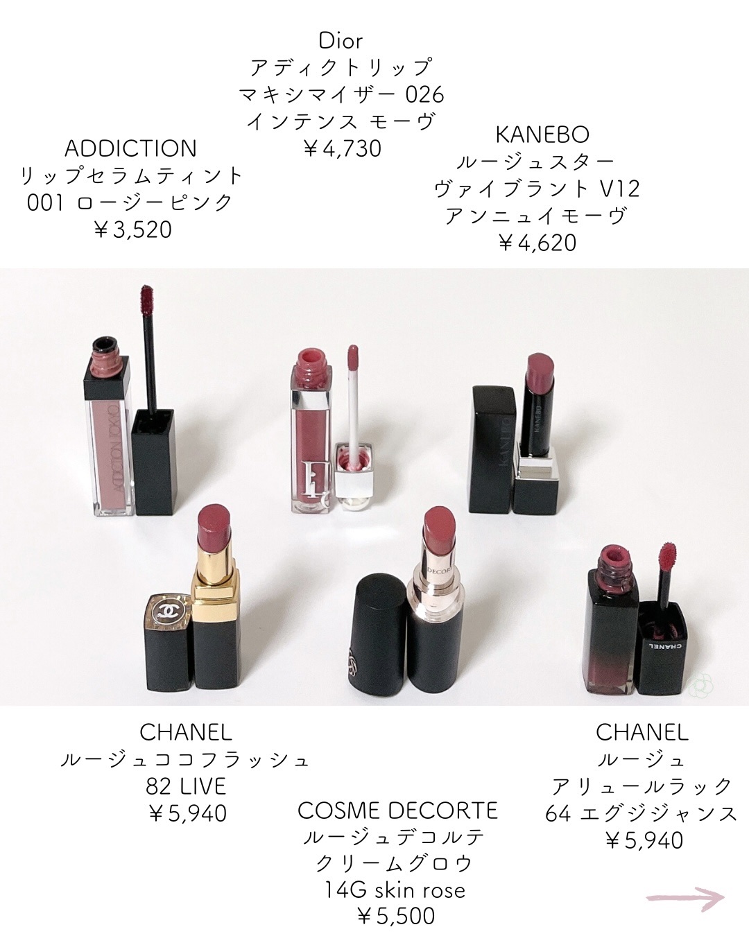 ルージュデコルテ　クリームグロウ/DECORTÉ/口紅を使ったクチコミ（2枚目）