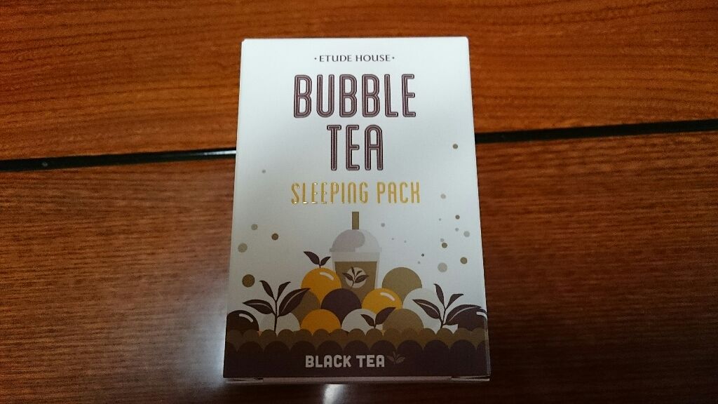 バブルティー ナイトパック BT/ETUDE/フェイスクリームを使ったクチコミ(2枚目)