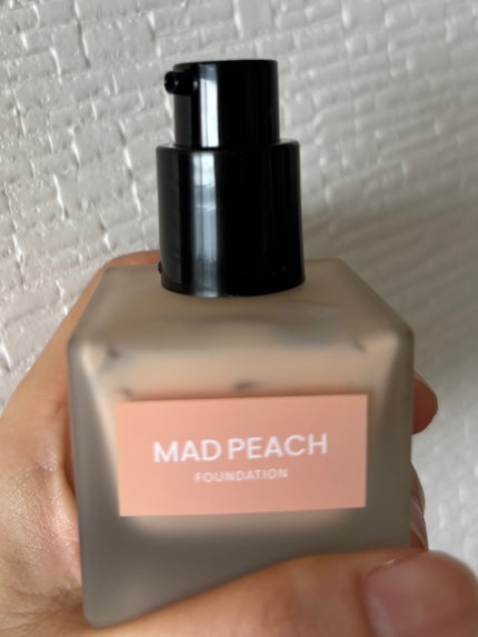 マッドピーチ スタイルフィットファンデーション/MAD PEACH/リキッドファンデーションを使ったクチコミ(4枚目)