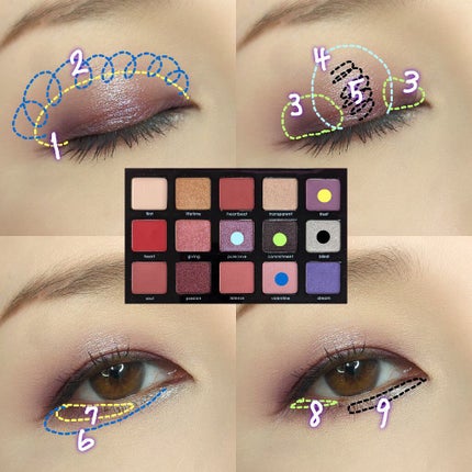 Love Palette/Natasha Denona/アイシャドウパレットを使ったクチコミ(4枚目)