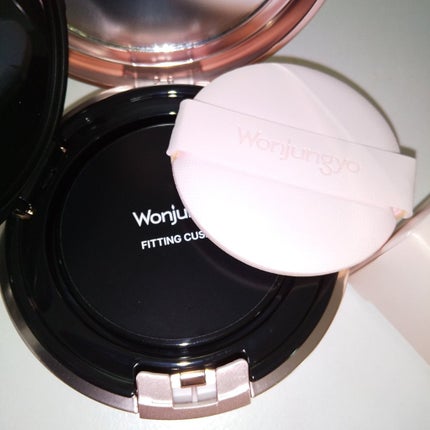 ウォンジョンヨ フィッティングクッション ラスティング 01 ペールピンク/Wonjungyo/クッションファンデーションの画像