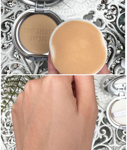 タイムシークレット ミネラルプレストパウダー/TIME SECRET/プレストパウダーを使ったクチコミ(2枚目)