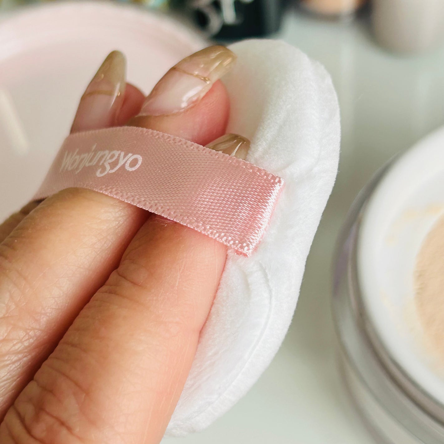 ウォンジョンヨ フィクシングブラーパウダー N/Wonjungyo/ルースパウダーを使ったクチコミ(4枚目)