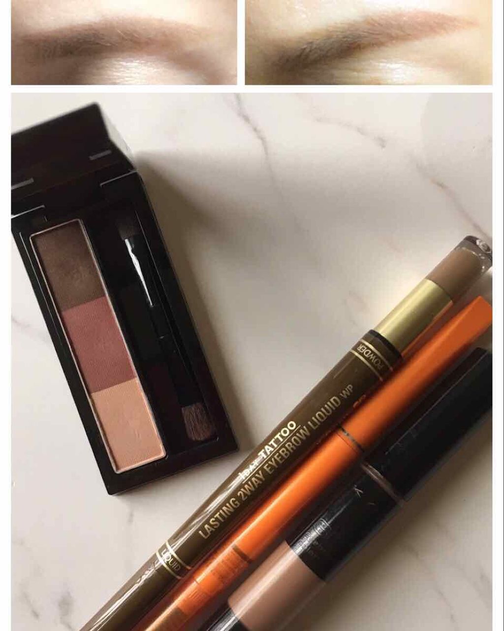 ペンシル型眉パウダー ステイナチュラR/デジャヴュ/アイブロウペンシルを使ったクチコミ（1枚目）