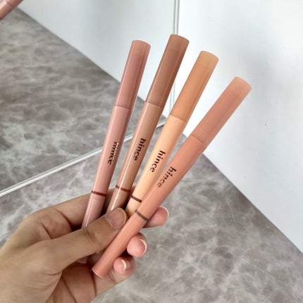 ニューデップスデュアルカラースティック/hince/スティックアイシャドウを使ったクチコミ(8枚目)