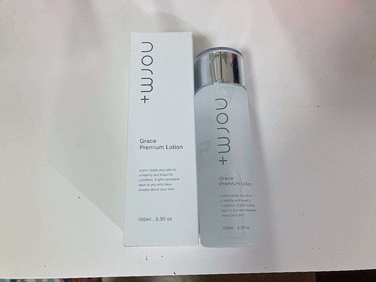 グレースプレミアムローション/norm+/化粧水を使ったクチコミ(1枚目)