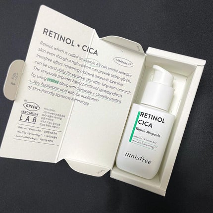 レチノール シカ リペア セラム/innisfree/美容液を使ったクチコミ(4枚目)