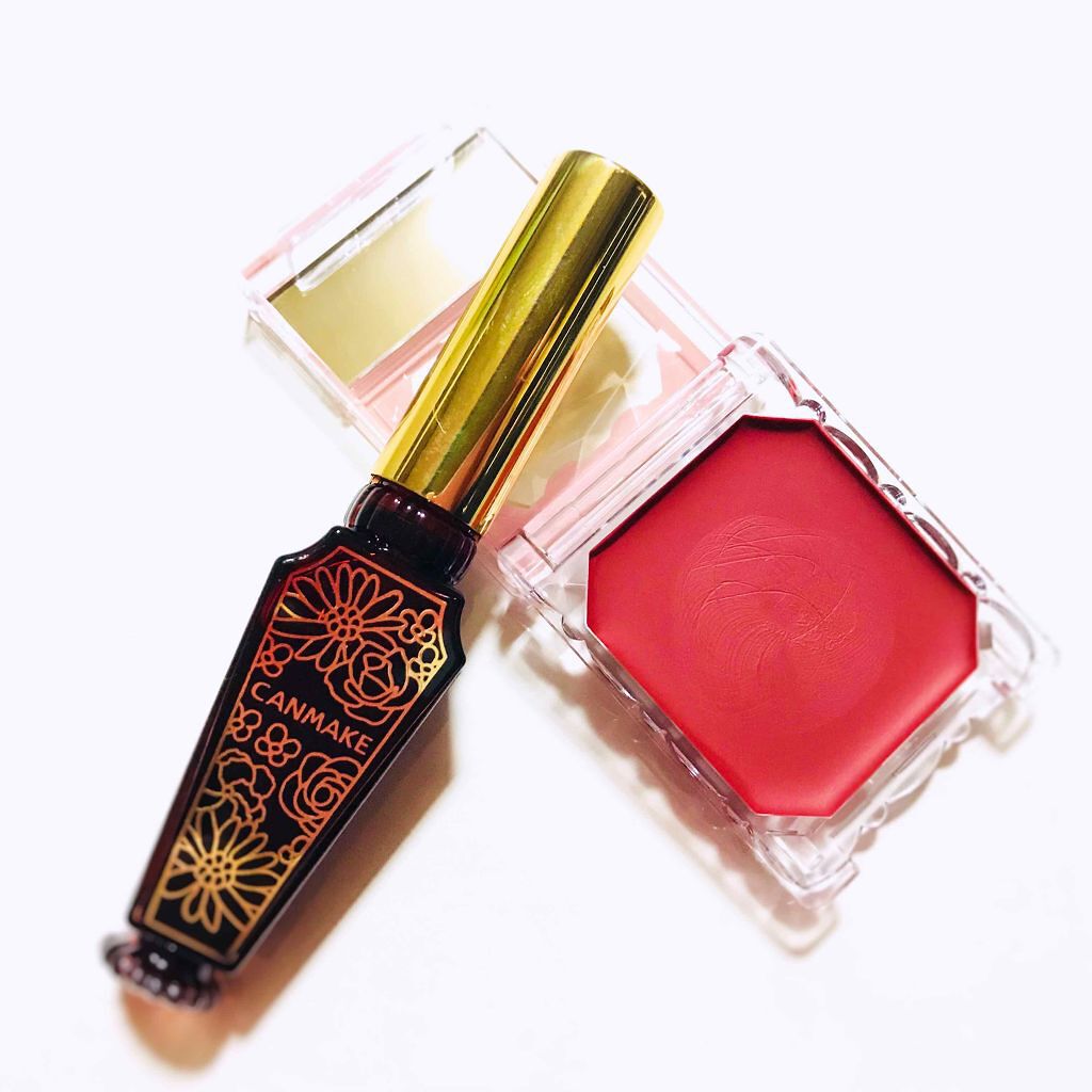 リップ＆チーク ジェル/キャンメイク/ジェル・クリームチークを使ったクチコミ（1枚目）