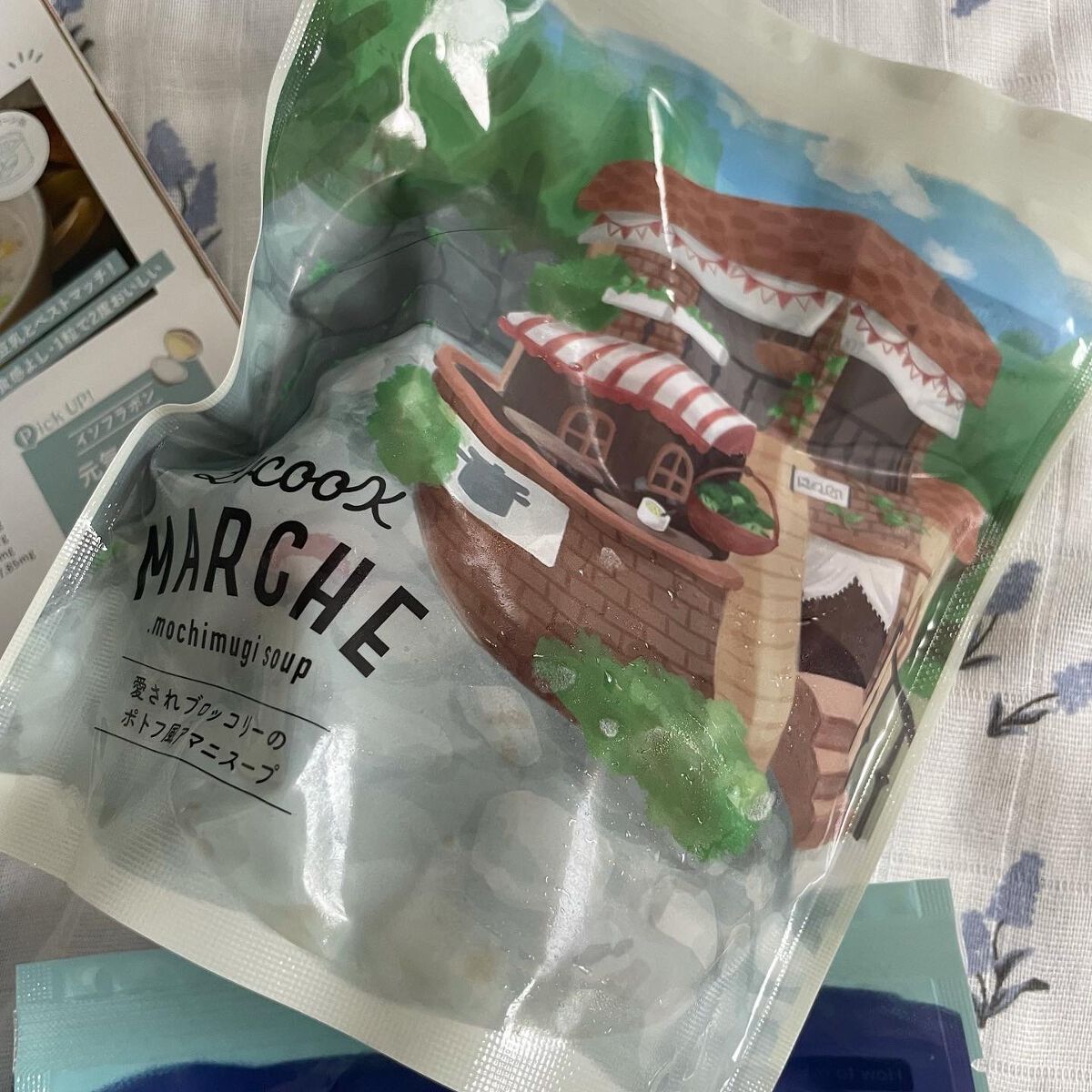 もち麦スープ/ラコックマルシェ/低糖質食品を使ったクチコミ(7枚目)