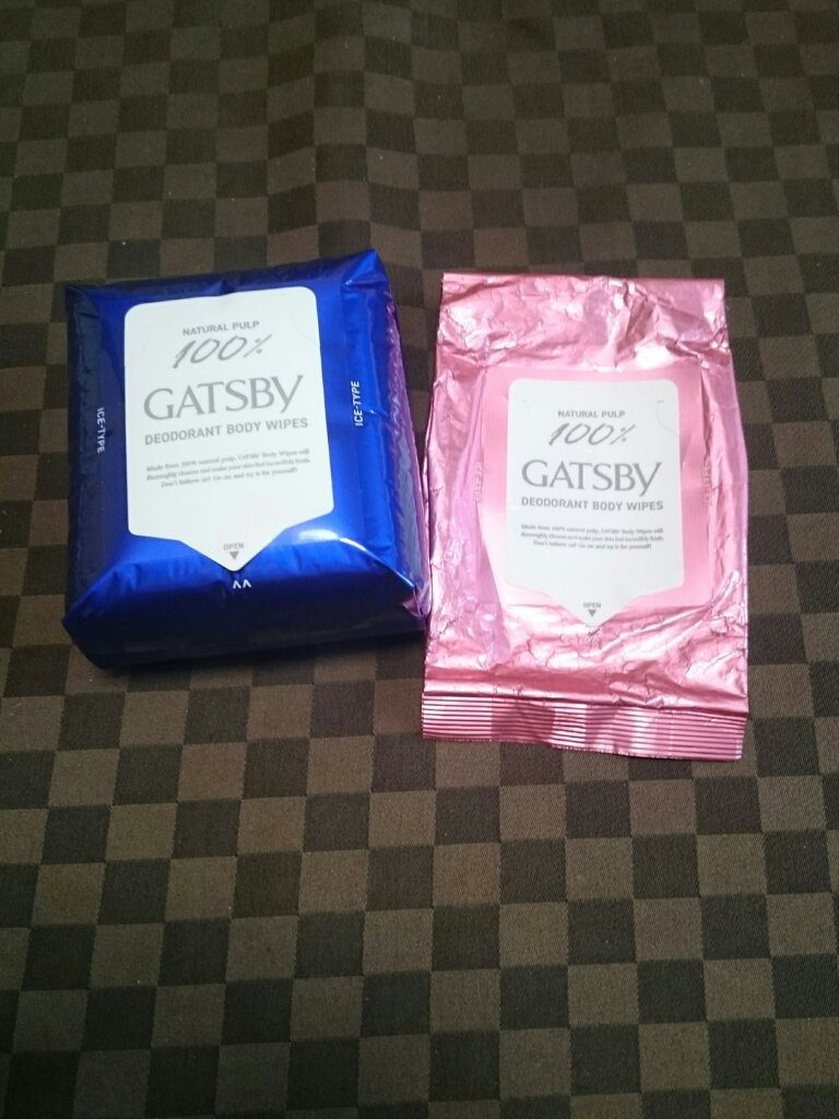 アイスデオドラントボディーペーパー アイスシトラス/ギャツビー/ボディシートを使ったクチコミ（1枚目）