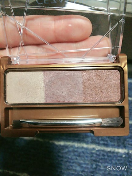 ノーズ&アイブロウパウダー/CEZANNE/パウダーアイブロウを使ったクチコミ(2枚目)