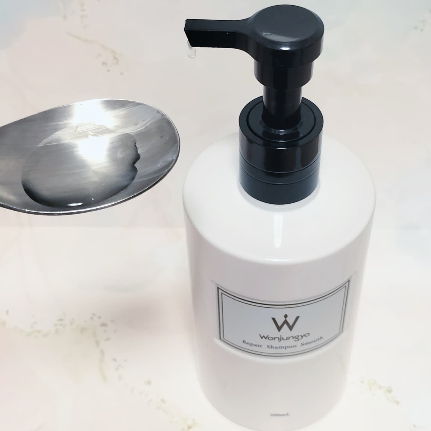 ウォンジョンヨ リペアシャンプー スムース／リペアトリートメント スムース リペアシャンプー スムース/Wonjungyo/市販シャンプーを使ったクチコミ（2枚目）