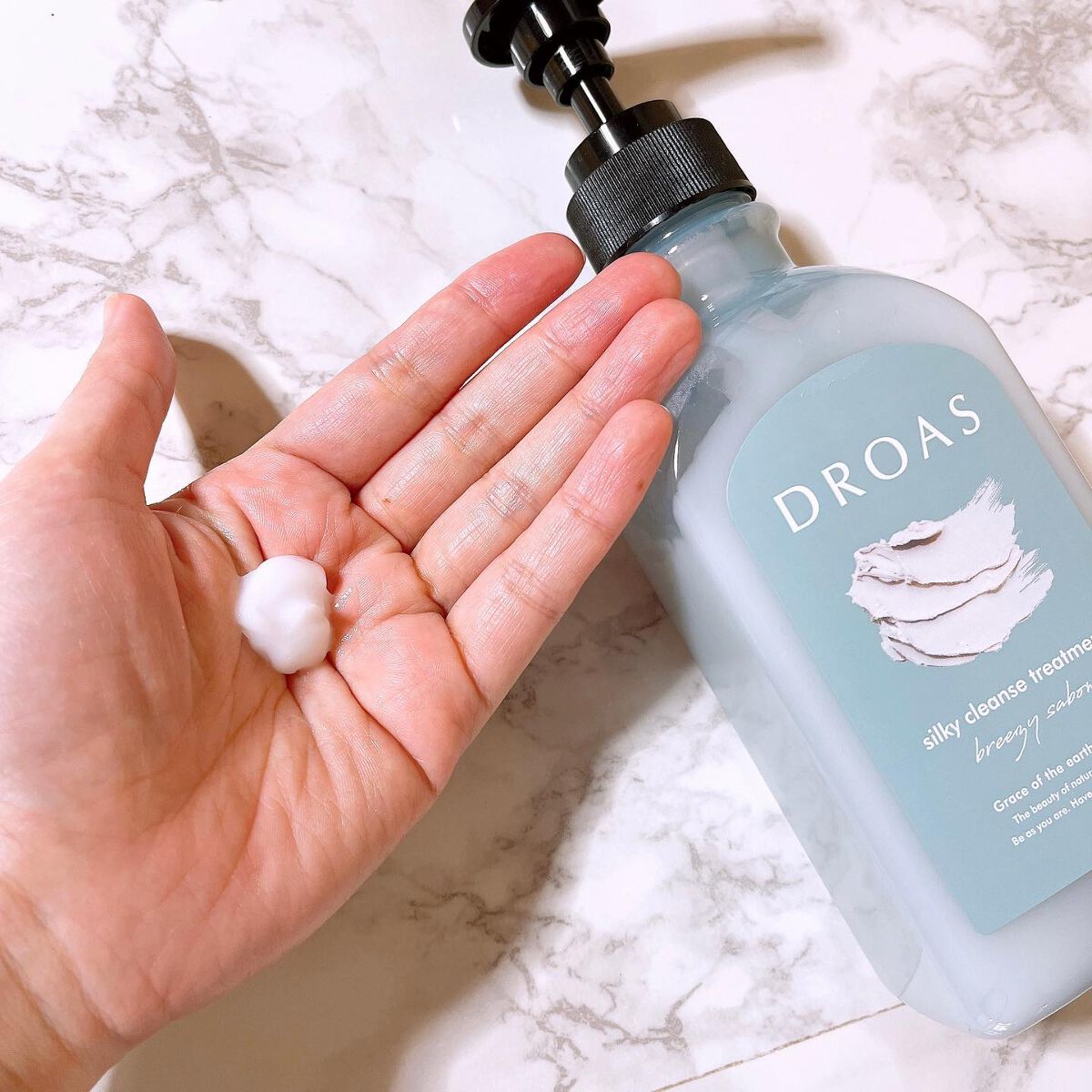 シルキークレンズシャンプー/トリートメント/DROAS/市販シャンプーを使ったクチコミ（3枚目）
