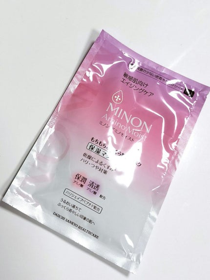 ミノン アミノモイスト もちもちふっくら艶肌マスク/ミノン/シートマスク・パックを使ったクチコミ(1枚目)