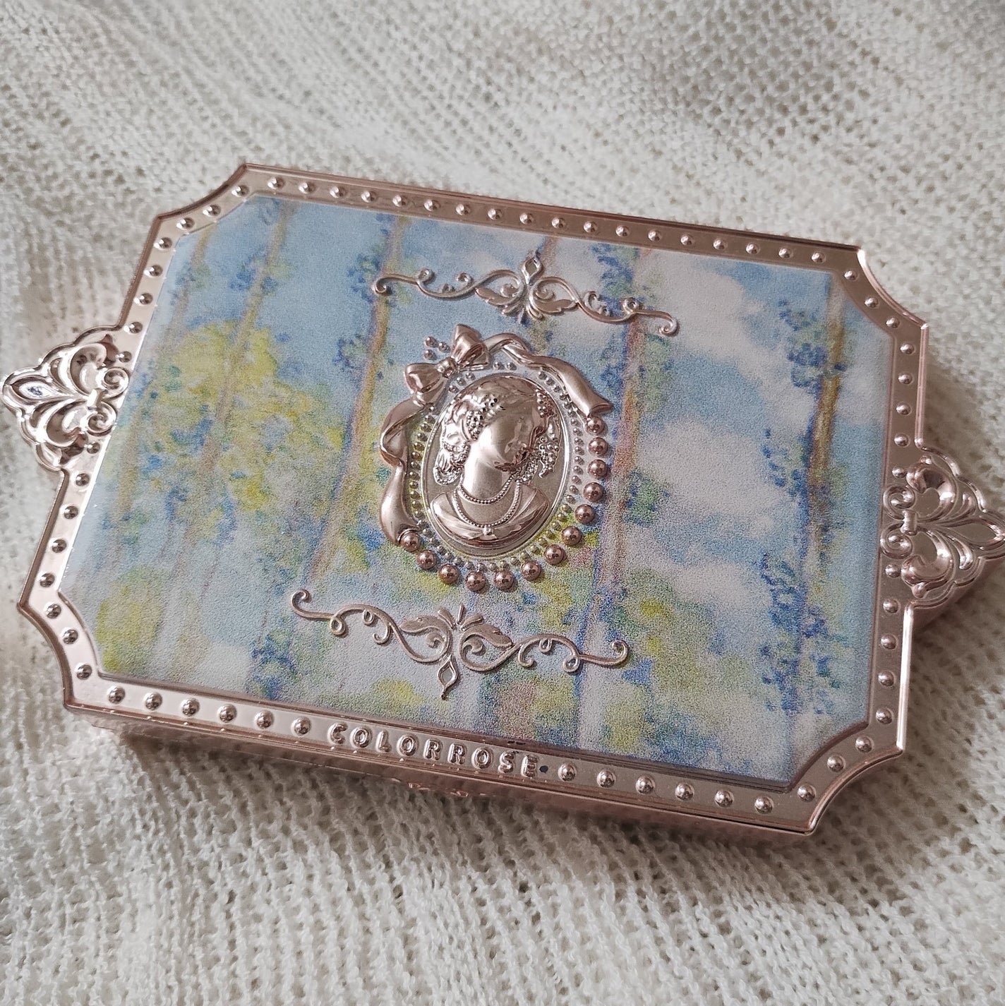 油絵 アイシャドウパレット/COLORROSE/アイシャドウベースを使ったクチコミ(1枚目)