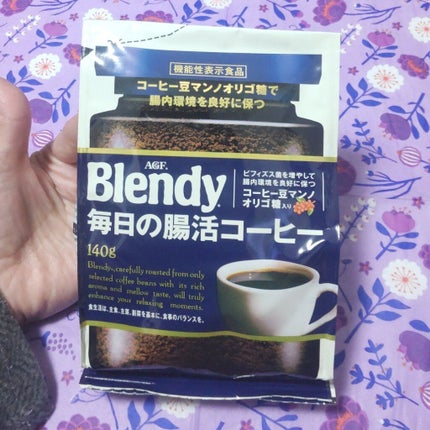 毎日の腸活コーヒー/ブレンディ/ドリンクを使ったクチコミ(1枚目)