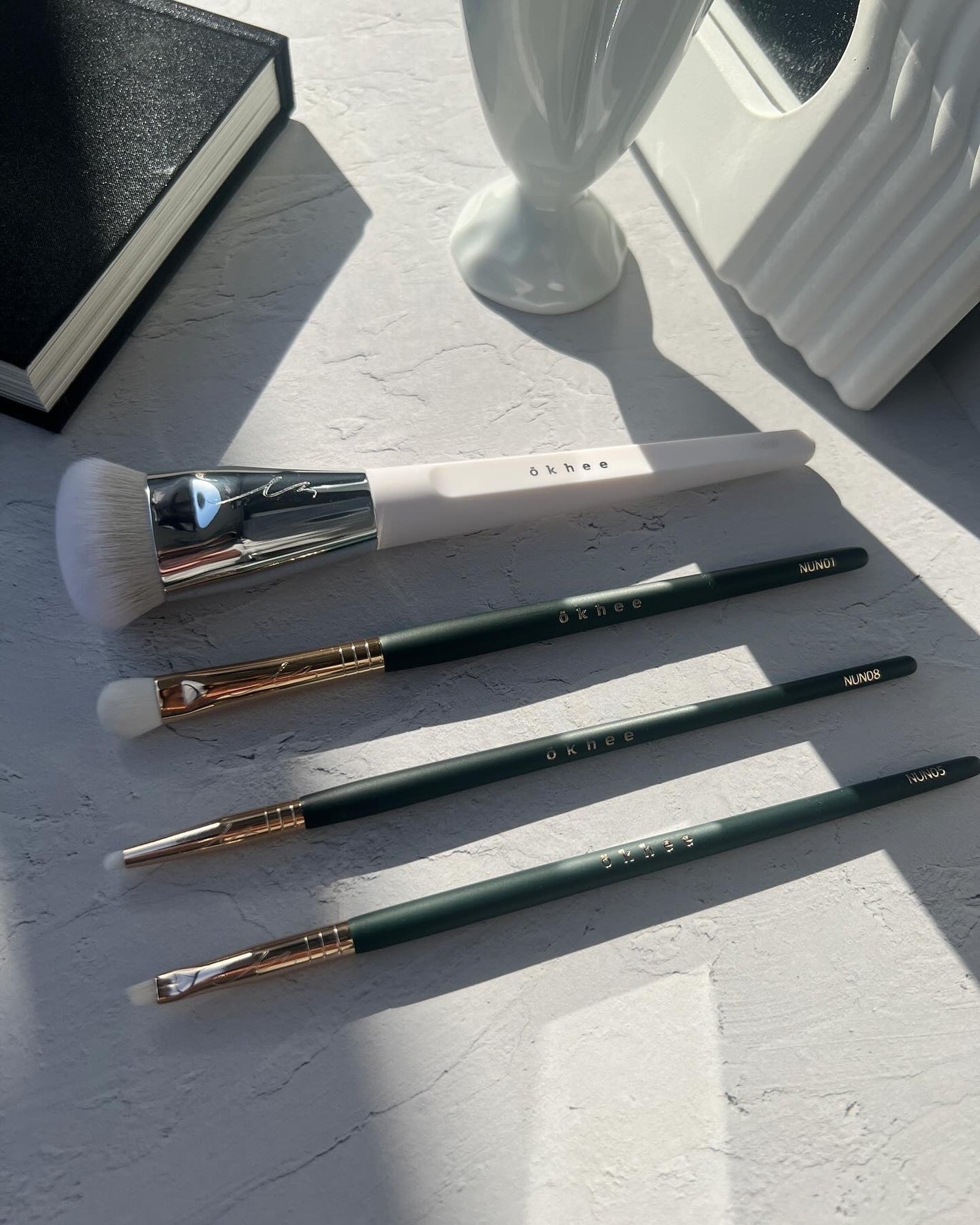 okhee 白玉ファンデーションブラシ/SOOA DOR/メイクブラシを使ったクチコミ(1枚目)