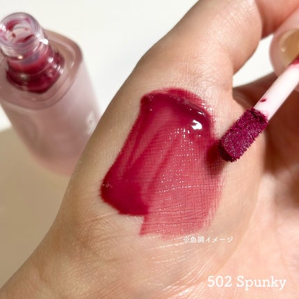 ポッピングバルーンティント/Laka/リップティントを使ったクチコミ(3枚目)