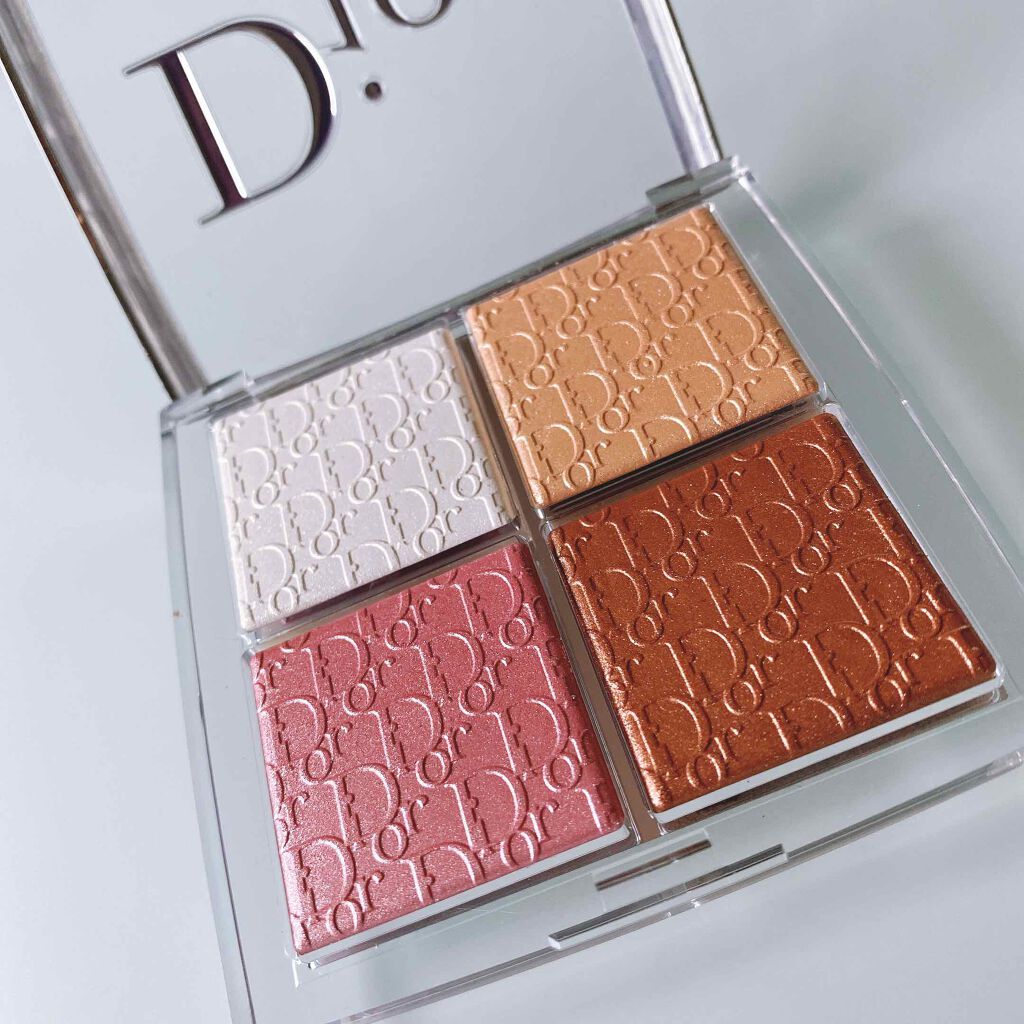 ディオール バックステージ フェイス グロウ パレット/Dior/ハイライトを使ったクチコミ(4枚目)