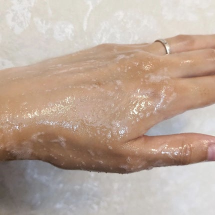 Q+Me スウィート ボム タラソ スクラブ/AGARISM/バスト・ヒップケアを使ったクチコミ(4枚目)