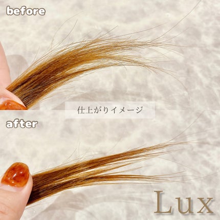 スーパーリッチシャイン ダメージリペア とろとろ補修ヘアオイル/LUX/ヘアオイルを使ったクチコミ(4枚目)