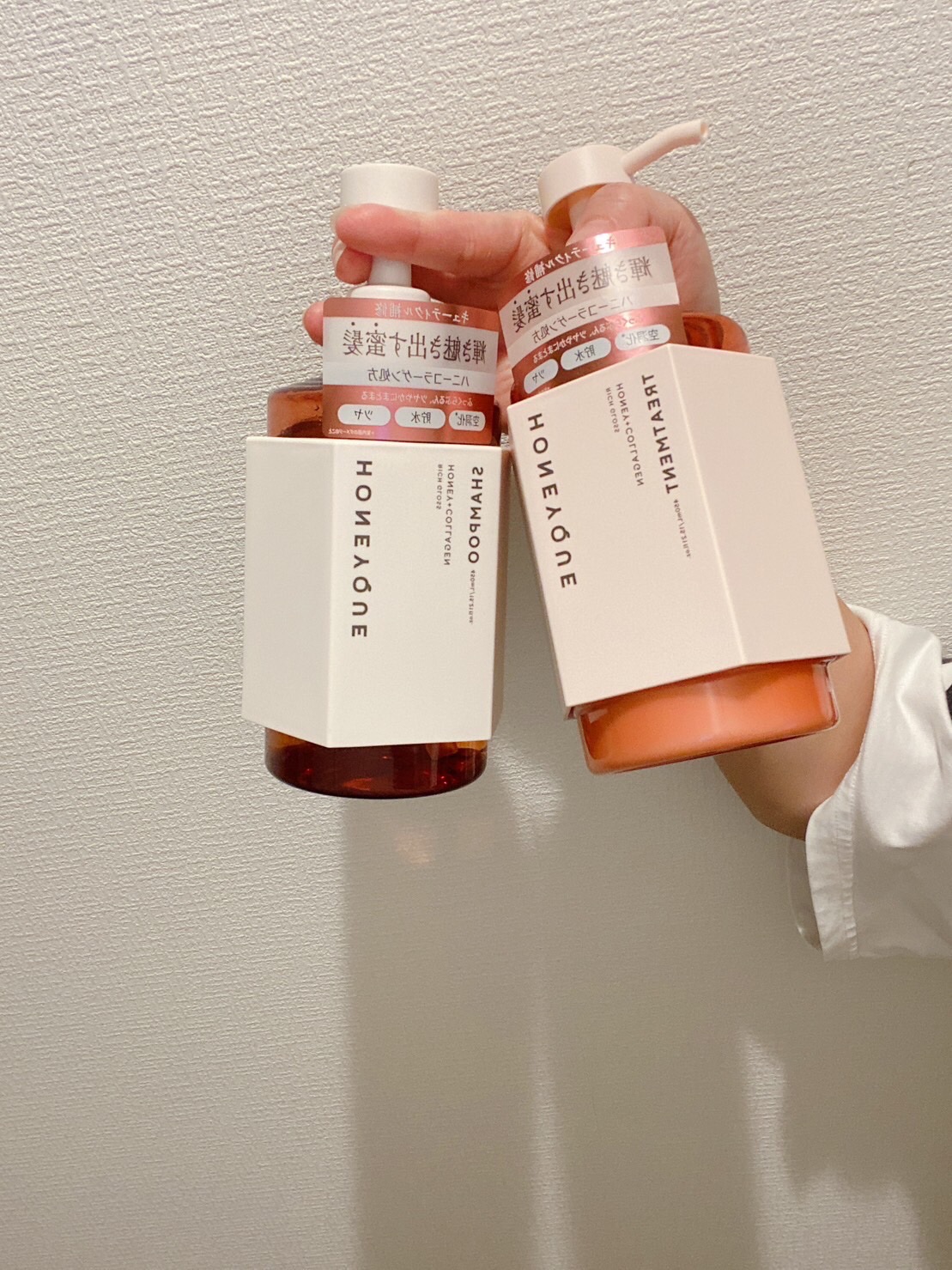 リッチグロス シャンプー シャイニー／ヘアトリートメント シャイニー/ハニーク/市販シャンプーを使ったクチコミ（1枚目）