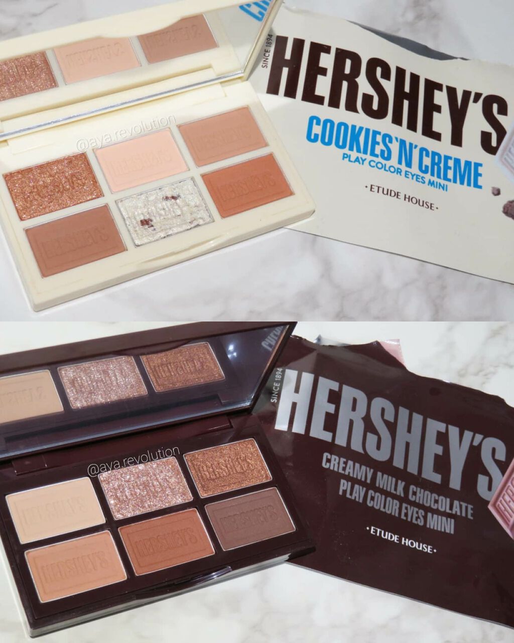 ハーシー プレイカラーアイズミニ/ETUDE/アイシャドウパレットを使ったクチコミ(1枚目)