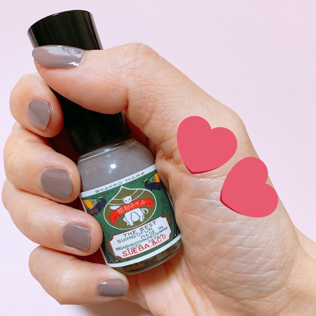 胡粉ネイル 和色シリーズ/上羽絵惣/マニキュアを使ったクチコミ（1枚目）