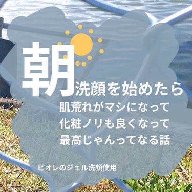 どうも閲覧ありがとうございます。らこです。
今回は私の朝の洗顔についてです。



『ビオレのおうちdeエステ 肌をなめらかにする マッサージ洗顔ジェル』
は私が以前夜の洗顔用に購入したものの、毛穴など